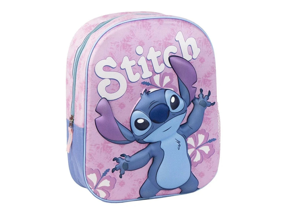 Mochila 3D Stitch Disney 31cm