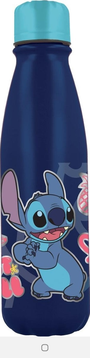 Botella Aluminio Stitch 600Ml.