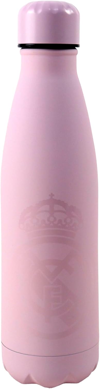 Botella Real Madrid Rosa Ruberizada Doble Pared 550ml