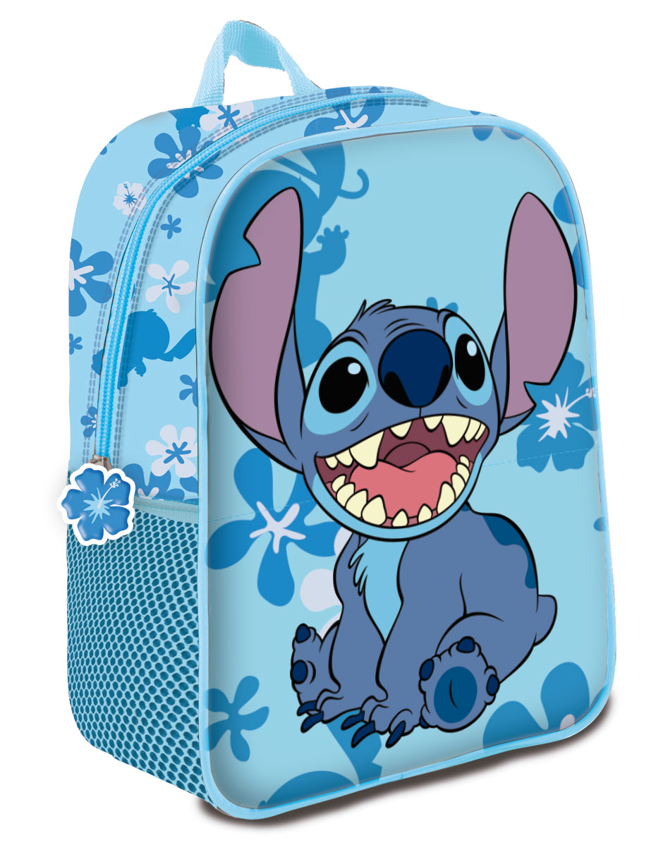 Mochila Mediana 3D Stitch Ibiscus Boy 31Cm
