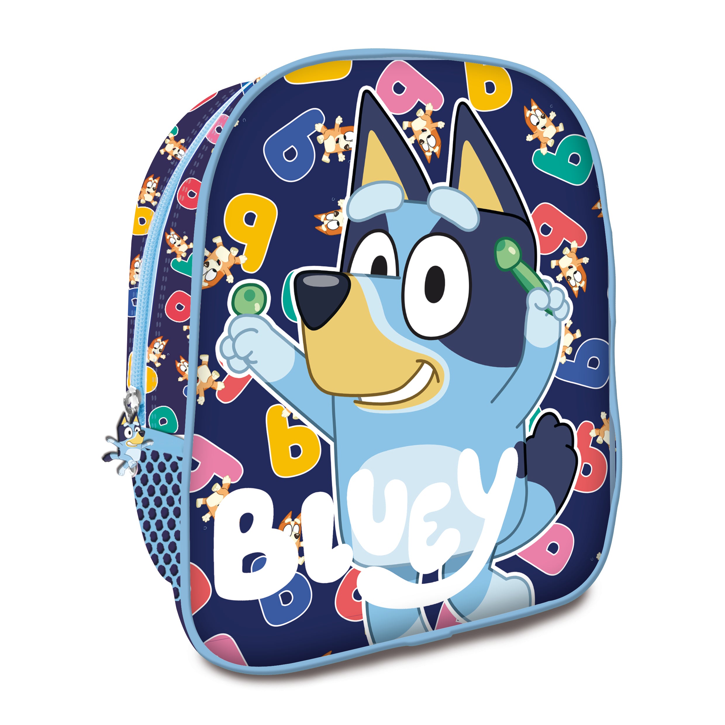 Mochila Pequeña Bluey Miniplay 27Cm